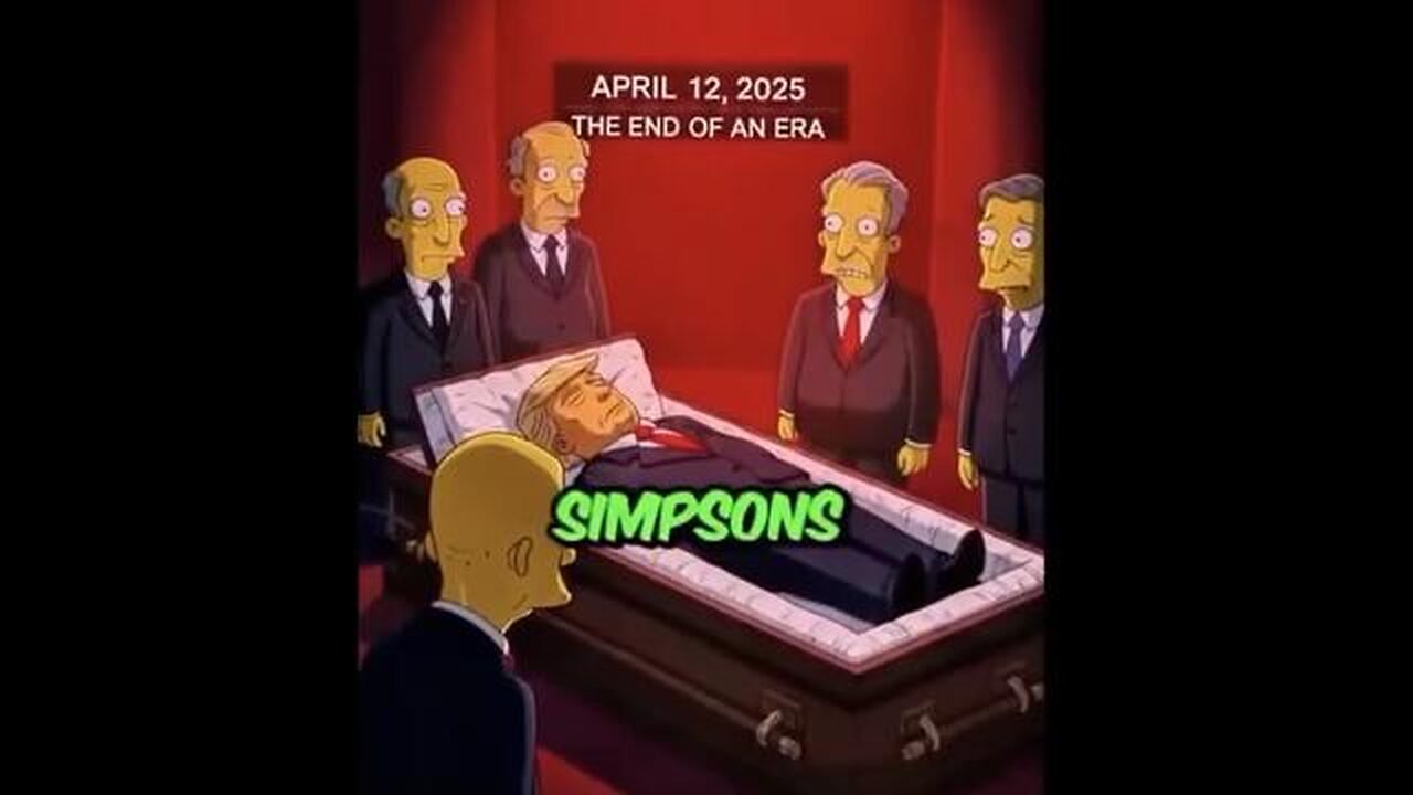 SIMPSONS PREDICT TRUMPS DEATH