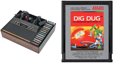 Atari 2600 - Dig Dug