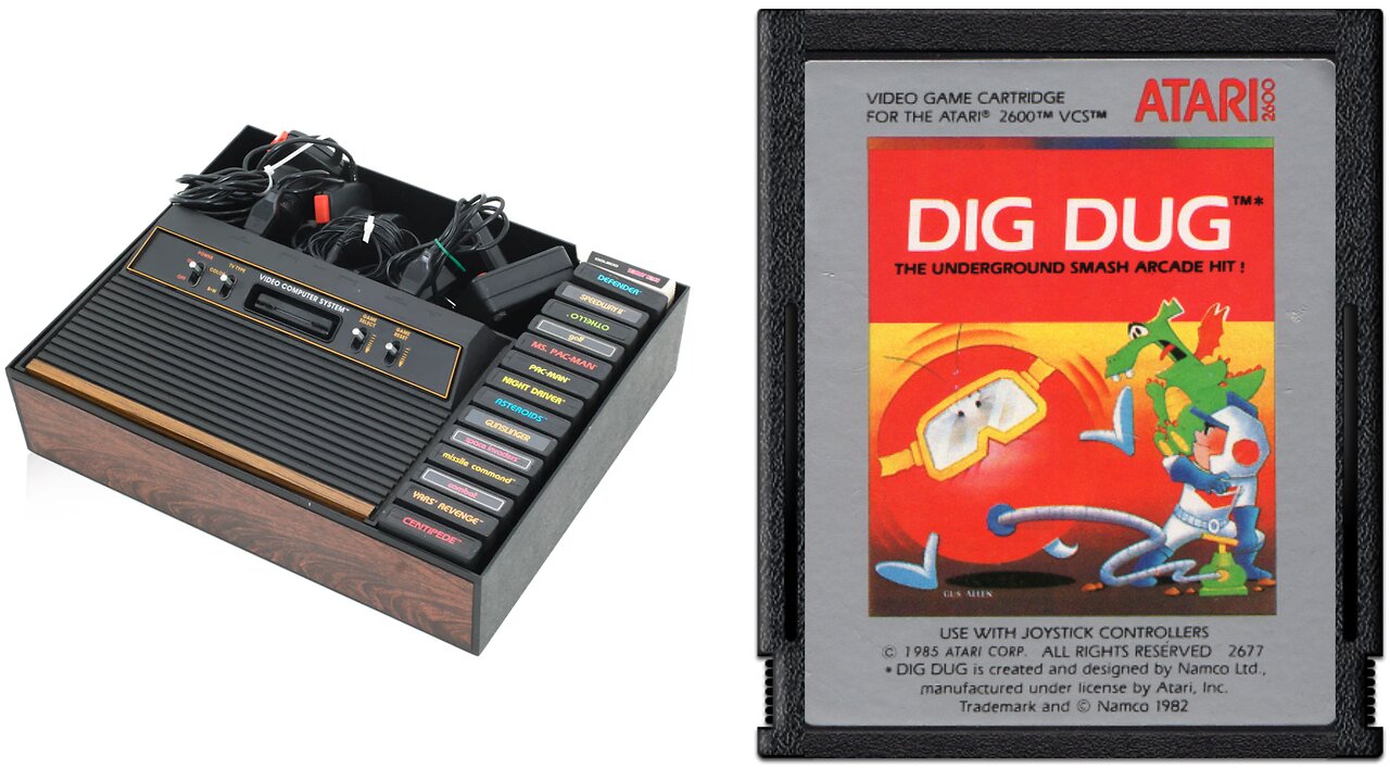 Atari 2600 - Dig Dug