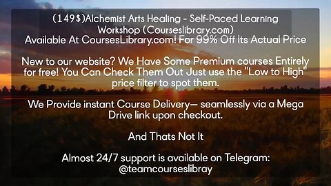 (courseslibrary.com)(149$)Alchemist Arts Healing - Self-Paced Learning Workshop Course download