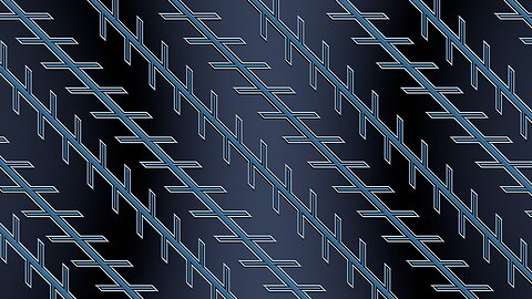 Making optical illusions in Blender N°14: Zöllner's Illusion