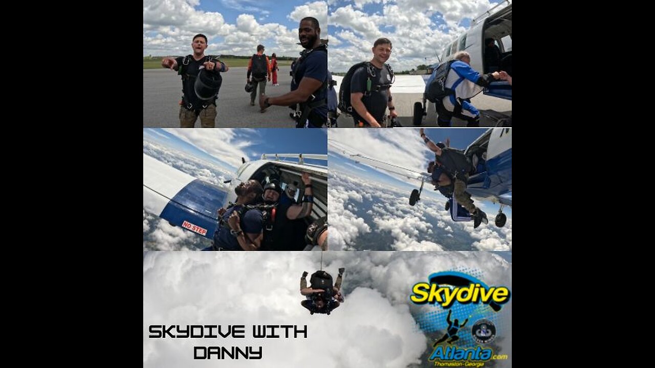 Tandem skydive with me at skydive Atlanta and the Silver Wings