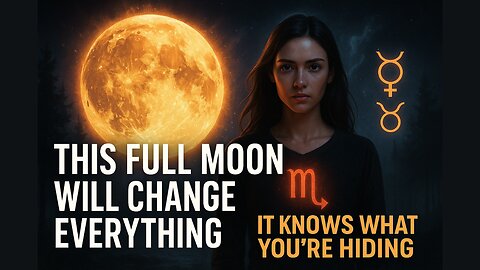 This Full Moon Will Change You Forever | Scorpio Full Moon #fullmoonrituals #SpiritualAwakening