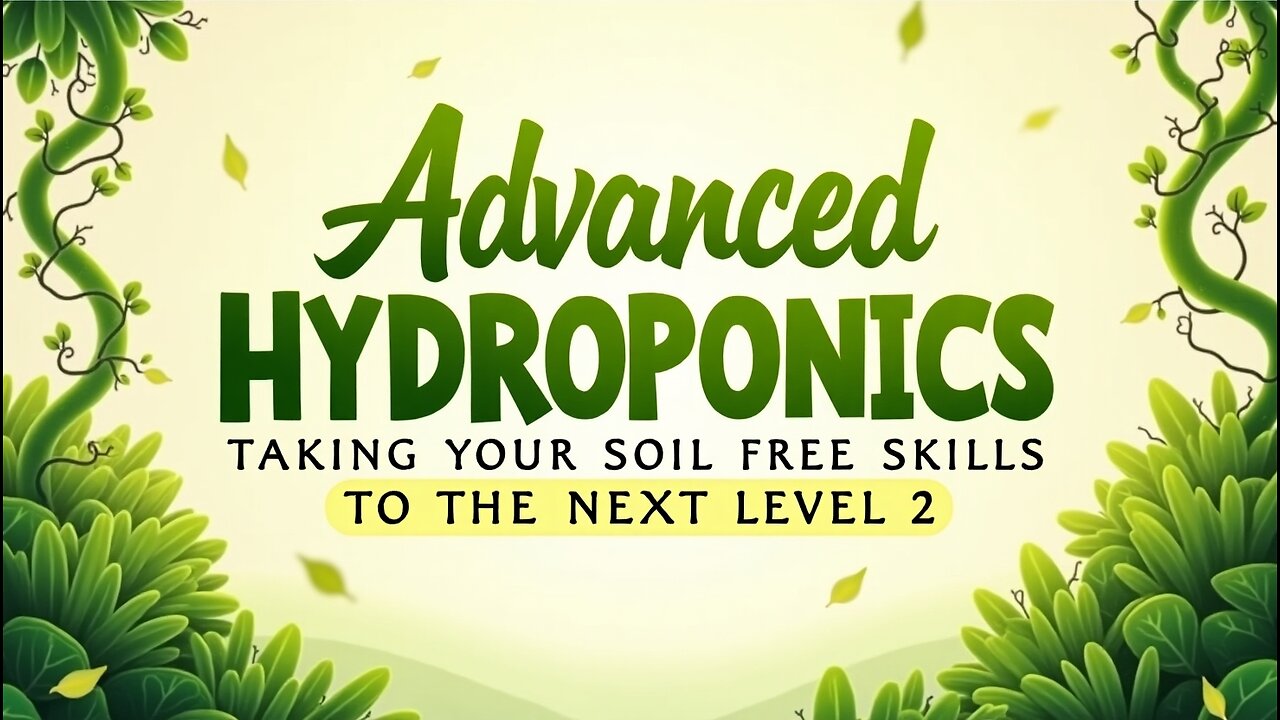 Advanced Hydroponics Taking Your Soil Free Skills to the Next Level 2