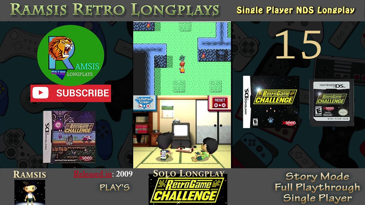 Retro Game Challenge | Nintendo DS Game | 2009 | Guadia Quest | Episode #15 | Retroplay