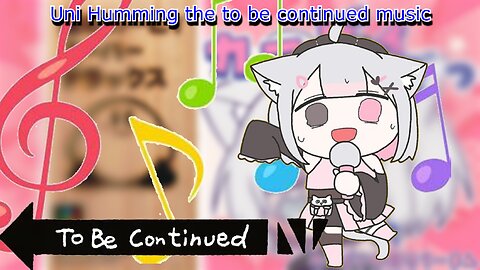 vtuber Uni Kokoro Humming the to be continued Jojo music - kirby Super Star
