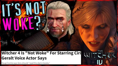The Witcher 4 NOT WOKE Says Geralt Voice Actor For This Weird Reason