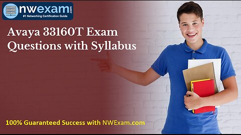 Avaya 33160T Exam Questions with Syllabus