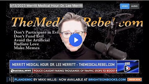 "Disease Often Rooted in Parasites and Toxins: Merritt Medical Hour"