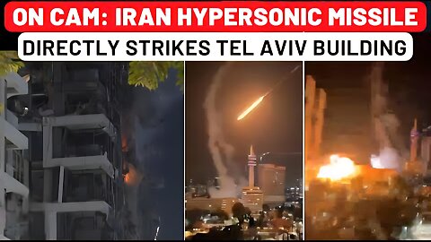 Tel Aviv Faces Worst Of Iran Missile Attack; Building Destroyed, Chaos, Panic All Around; 60 Injured