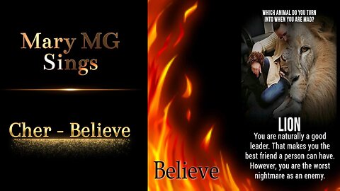 Flashback Mary MG Sings Cher Believe