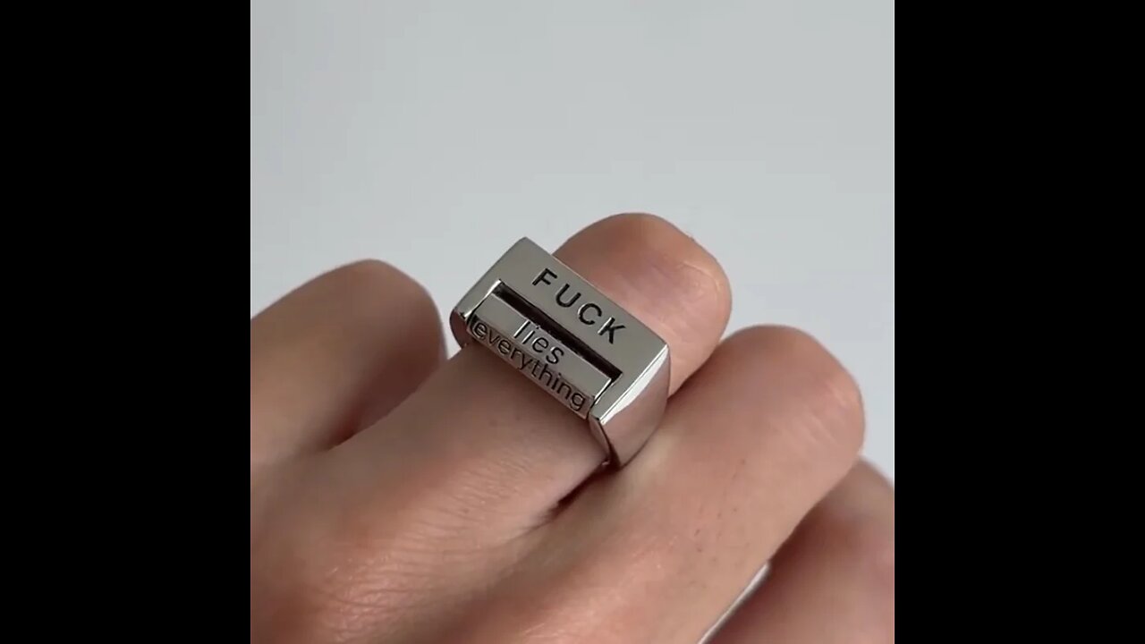 Creative Rotating Mood Ring