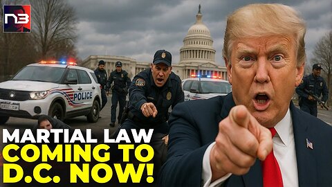 Urgent: D.C. Looks Like MOGADISHU – Trump Declares WAR on Crime With THIS Military Action