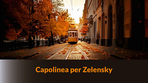 “CAPOLINEA PER ZELENSKY” - MAZZONI NEWS #319 =In che modo le trattative di pace sull'Ucraina possono demolire il blocco europeo=💥