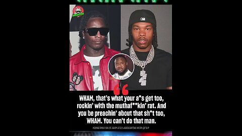 #YOUNGTHUG 'S WILDESTCOMMENTS ON NEWLYLEAKED JAIL CALLS
