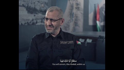 Breaking | Al-Qassam Brigades release new footage of their General Commander.