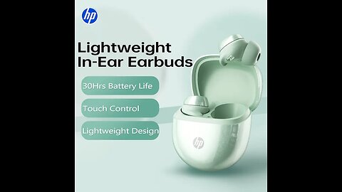HP TWS Wireless Earbuds with Deep Bass Stereo Sound,