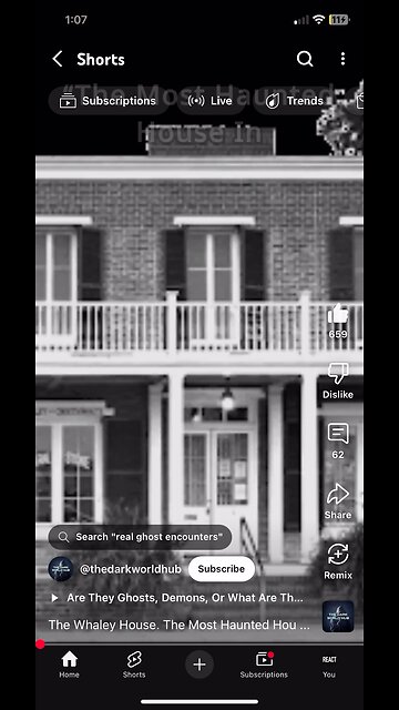 The most haunted house