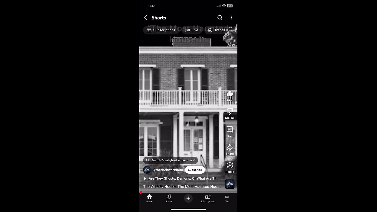 The most haunted house