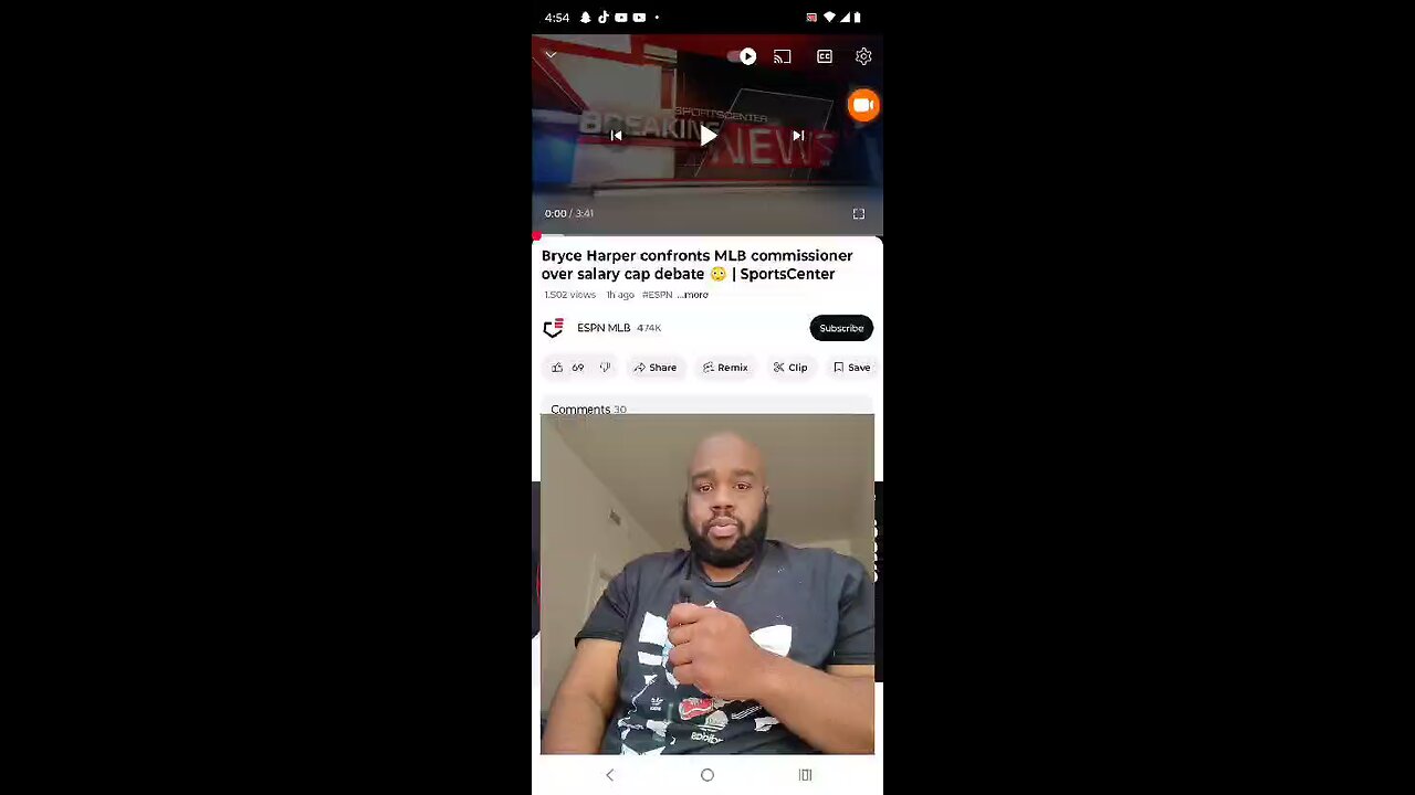 Bryce Harper cusses out Rob Manfred during meeting