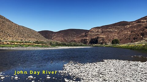 (4K UHD) HIKING HIGHLIGHTS - Walnut Trail @ John Day River! | Cottonwood Canyon Oregon State Park
