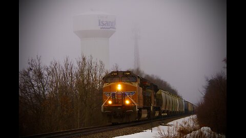 Real Railfan Last Train Action of 2025 - Hinckley Subdivision