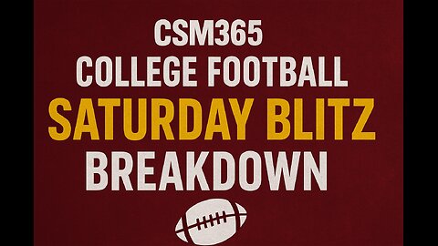 Clutch Sports Media 365 Clutch CFB Saturdays Live Scores