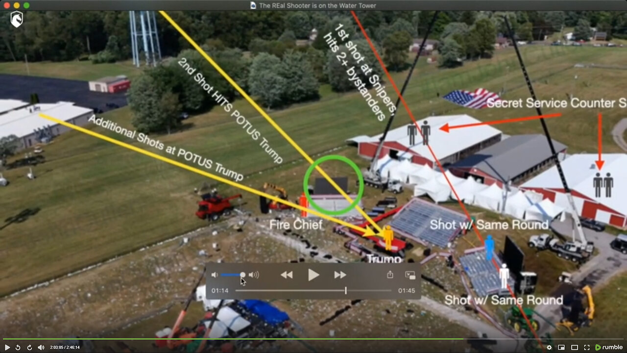 John Cullen and Bret Weinstein Prove multiple shooters at Butler PA.