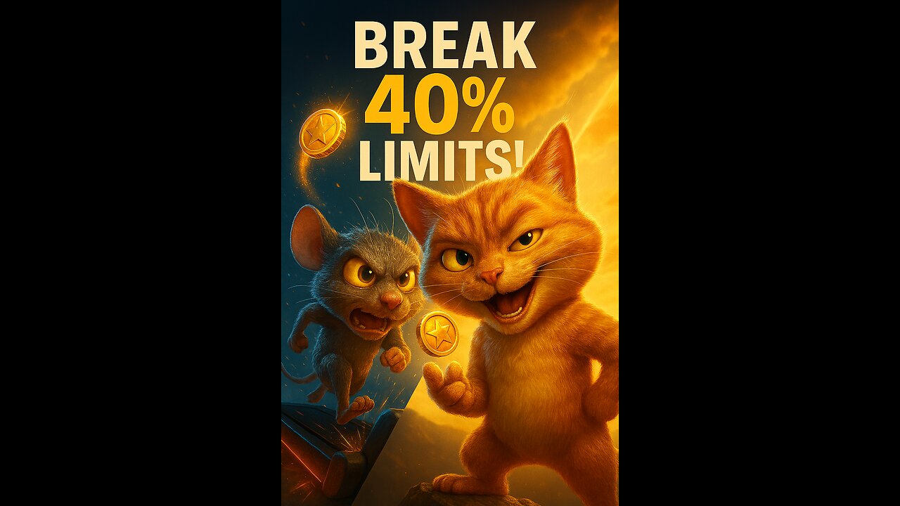🔥 Break Your Limits: The 40% Rule in Action 🐭💪 | Meowtivation Shorts
