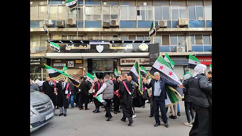 Damascus is celebrating the first anniversary of the fall of Bashar al-Assad's