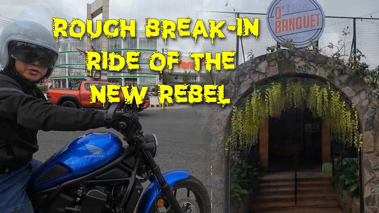 Rough Break-in Ride of a new Rebel