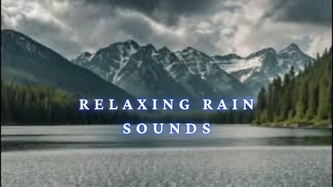 Relaxing Rain and River Sounds for Deep Sleep and Stress Relief