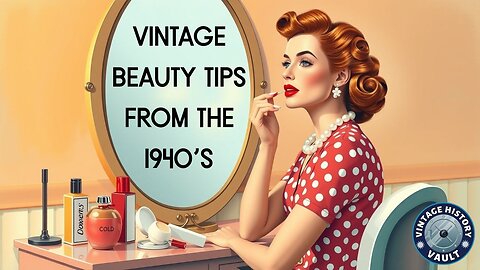 Vintage Beauty Tips From The 1940's.