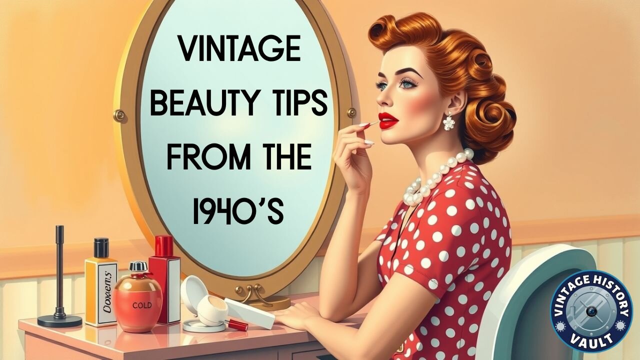 Vintage Beauty Tips From The 1940's.