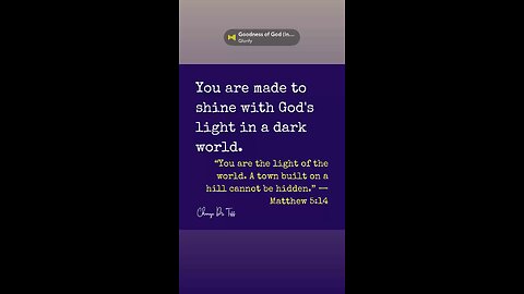 Shine bright