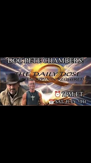 [ MUST SEE ] : Ret. Lt. Colonel “ Doc “ Pete Chambers