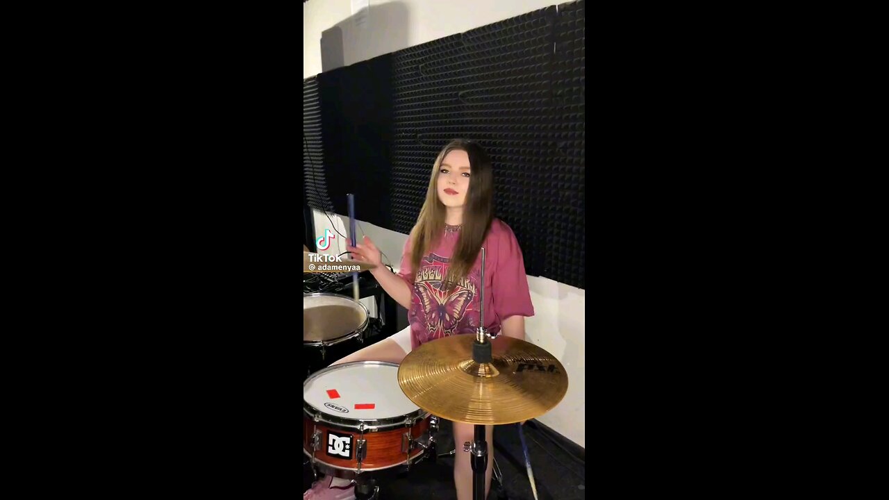The drummer girl