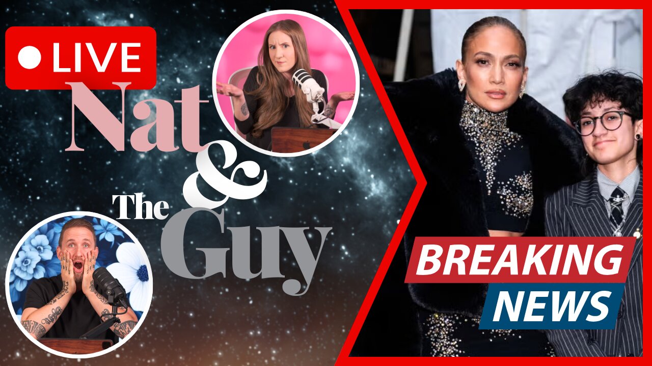 JLo's Non-Binary Child, And Other News (Primeros 15 Mins En Español) | Nat and The Guy LIVE