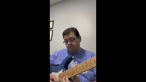 Lick 4 Am7b5 pentatonic scale