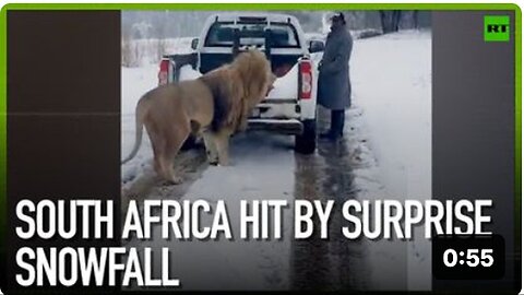 "Surprise Snowfall Strikes South Africa"