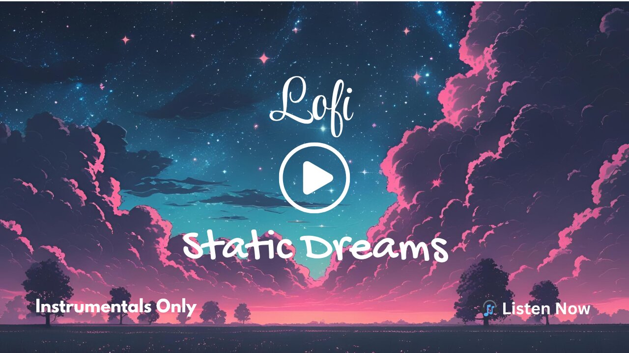 LoFi Chillhop – Static Dreams 📺 | VHS Textures & Ambient Flow