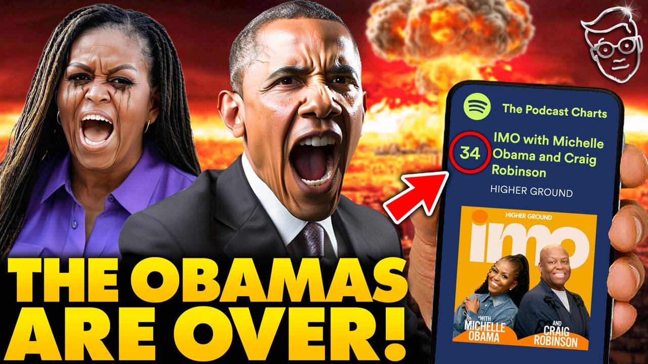 Michelle Obama's Podcast in FLAMES, 0 Views!? Comment Section is Hysterical | Barack Moved Out?