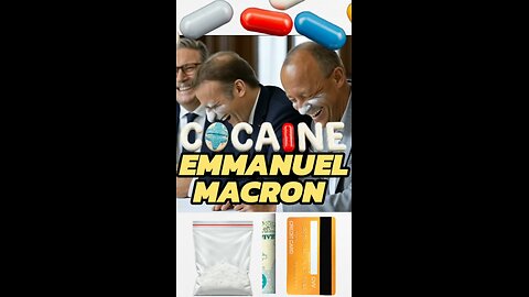 CAUGHT WITH COCAINE‼️ Emmanuel Macron