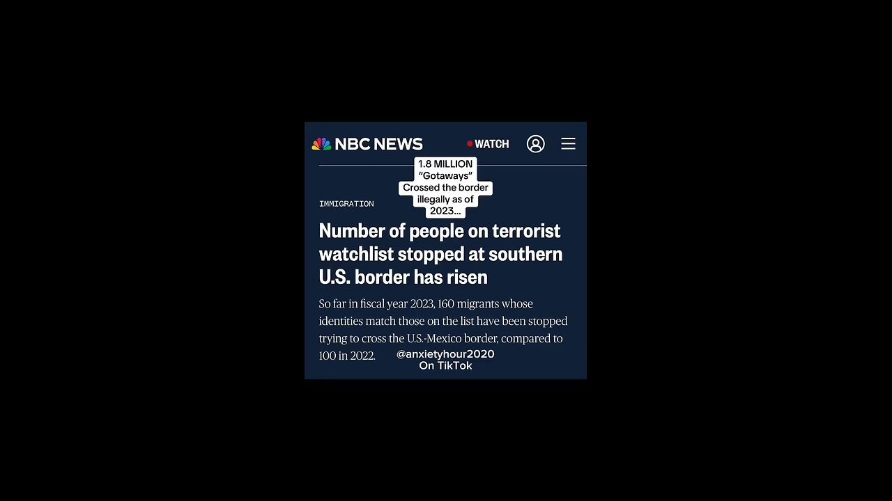 FLASHBACK: Terrorist that passed through southern border under Biden