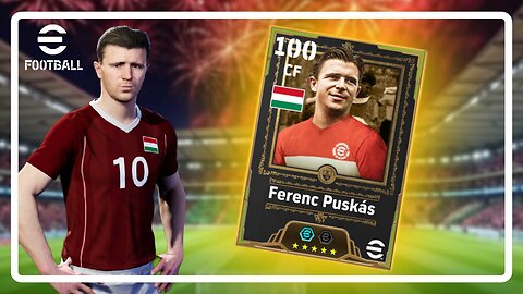 Ferenc Puskas eFootball Card Review, Build & Gameplay | eFootball | Player Review