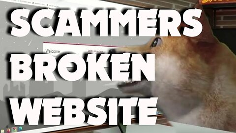 Zelle Scammer Has A Broken Website