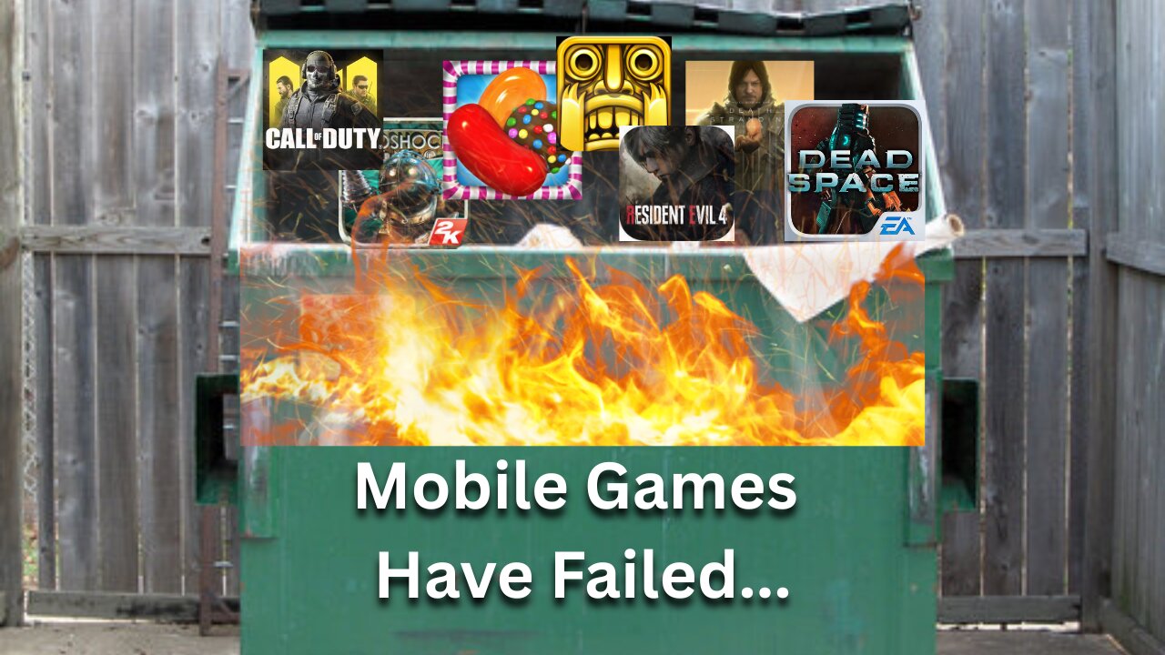 We Failed Mobile Gaming