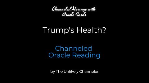 Psychic Oracle Channeling: You Decide The Title