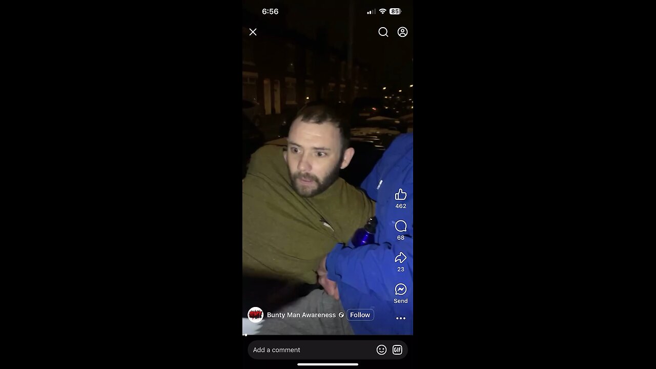 Nonce gurns 30 degrees like hes dropped a couple of pingers before been caught