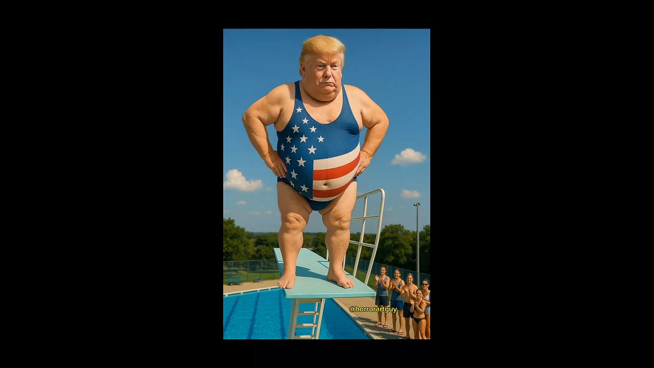 Olympic Diver Trump